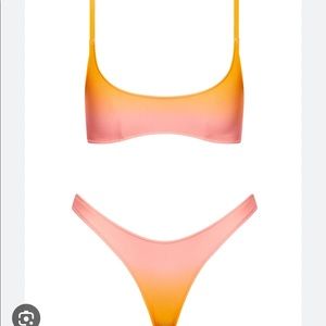 Triangl Swimsuit - Cameron Sunrise Ombre